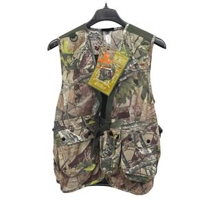 NEW Fieldline Trophy Tom Traditional Vest Camo Mens Small Mesh Hunting Fishing